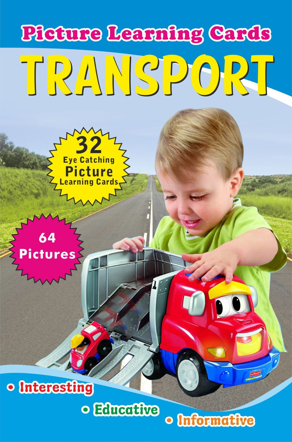 Jolly Kids Flash Card - Transports | Grocsy