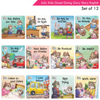 Jolly Kids Good Going Gary Character Building English Story Books for Kids| Set of 12| Character Based Children Story Books| Ages 3 - 8 Years | Grocsy