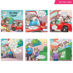 Jolly Kids Good Going Gary Character Building English Short Story Books (Set of 10) | Motivational Story Books for Kids | Grocsy