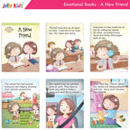 Jolly Kids Good & Happy Living The Emotional Way Story Books (Set of 8) Learning Stories about Feeling and Emotions| Ages 3 - 8 years | Grocsy