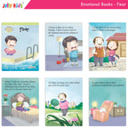 Jolly Kids Good & Happy Living The Emotional Way Story Books (Set of 8) Learning Stories about Feeling and Emotions| Ages 3 - 8 years | Grocsy