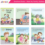 Jolly Kids Good & Happy Living The Emotional Way Story Books (Set of 8) Learning Stories about Feeling and Emotions| Ages 3 - 8 years | Grocsy