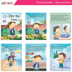 Jolly Kids Good & Happy Living The Physical Way Stories Books Set of 8| Kids learning Physical Health Activity| Ages 3-6 Years | Grocsy