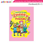 Jolly Kids Growing Up with Cheeky and Her Friends (8 in 1)|Character base Story Book for Kids Ages 3-8 years| Hardbound Book | Grocsy