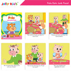 Jolly Kids Growing Up with Polo and His Friends Character Base Stories Books Set of 8| Large Picture Stories Books for Kids Ages 3 -8 Years | Grocsy