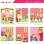 Jolly Kids Growing Up with Polo and His Friends Character Base Stories Books Set of 8| Large Picture Stories Books for Kids Ages 3 -8 Years | Grocsy