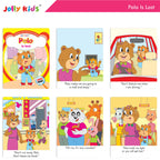 Jolly Kids Growing Up with Polo and His Friends Character Base Stories Books Set of 8| Large Picture Stories Books for Kids Ages 3 -8 Years | Grocsy