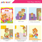 Jolly Kids Growing Up with Polo and His Friends Character Base Stories Books Set of 8| Large Picture Stories Books for Kids Ages 3 -8 Years | Grocsy