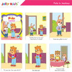 Jolly Kids Growing Up with Polo and His Friends Character Base Stories Books Set of 8| Large Picture Stories Books for Kids Ages 3 -8 Years | Grocsy