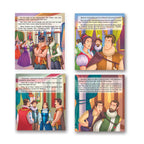 Shakespeare for Young Minds: Jolly Kids' Illustrated Stories B Combo Set of 4 Ages 6-12 Years | Hamlet, Macbeth, Much Ado About Nothing, Othello | Grocsy