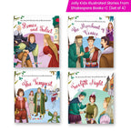 Shakespeare for Young Minds: Jolly Kids' Illustrated Stories C Combo Set of 4 Ages 6-12 Years | Grocsy