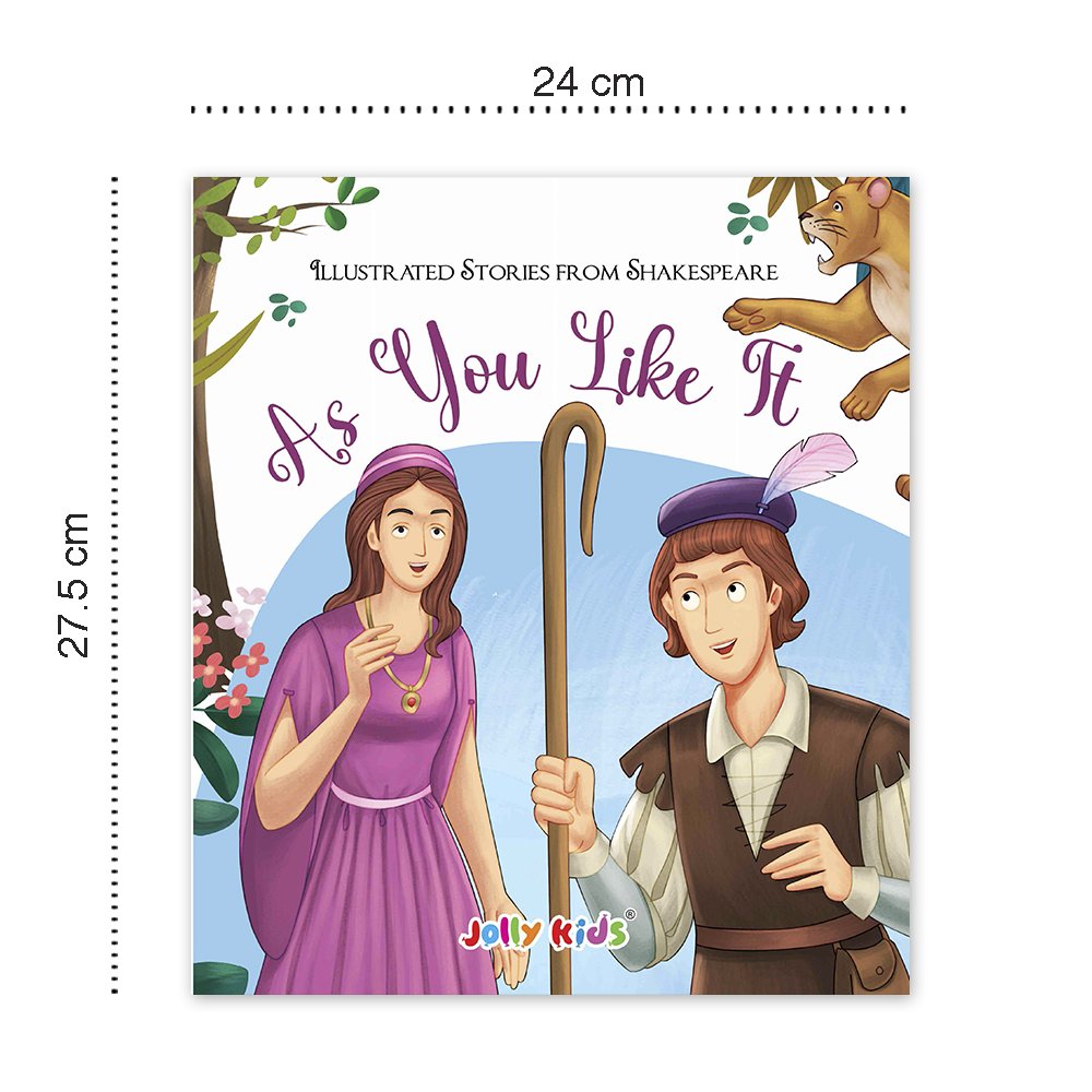 Shakespeare for Young Minds: Jolly Kids' Illustrated Stories D Combo Set of 6 Ages 6-12 Years | Grocsy