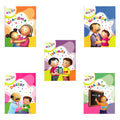 Jolly Kids Let Us Thank To Grandpa, Grandma, Friends, Doctor, Teacher Short Stories For Kids| Set of 5| Ages 3-7 Year | Grocsy