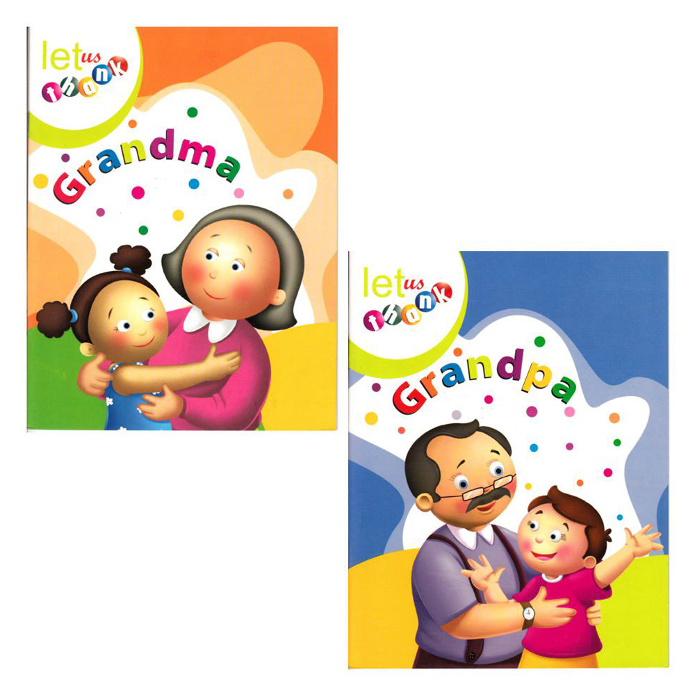 Jolly Kids Let Us Thank To Grandpa, Grandma, Friends, Doctor, Teacher Short Stories For Kids| Set of 5| Ages 3-7 Year | Grocsy