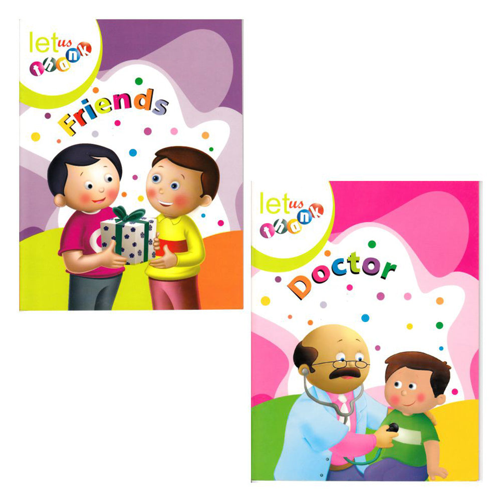 Jolly Kids Let Us Thank To Grandpa, Grandma, Friends, Doctor, Teacher Short Stories For Kids| Set of 5| Ages 3-7 Year | Grocsy