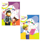 Jolly Kids Let Us Thank To Policemen-Scientist-Soldier-Engineer-Dentist Short Story Books Set of 5| Ages 3-7 Year | Grocsy