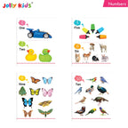 Jolly Kids My Big Board Books Set of 8 for Toddlers Ages 0-3 Years| Picture Learning Books | Grocsy