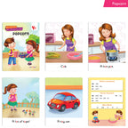Jolly Kids My Phonic Key Words Stories Books Set of 12| Ages 3-8 Years| Phonics Books | Phonetic Reader Books for Kids | Grocsy