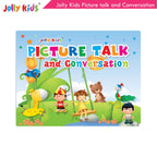 Jolly Kids Picture talk and Conversation Book for Kids| Age 2-6 Year | Grocsy