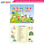 Jolly Kids Picture talk and Conversation Book for Kids| Age 2-6 Year | Grocsy