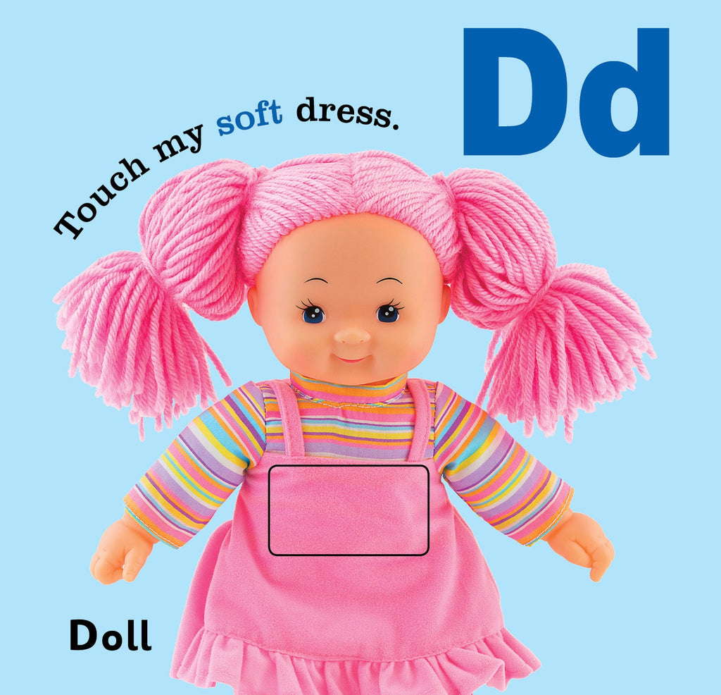 Jolly Kids Touch and Feel ABC Picture Book for Kids Ages 1-4 Years| Board Book|Alphabet Picture Book | Grocsy