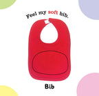 Jolly Kids Touch and Feel Board Book: My First Words| Picture Book for Kids Ages 1-4 Years| Touch & Feel Activity Book | Grocsy