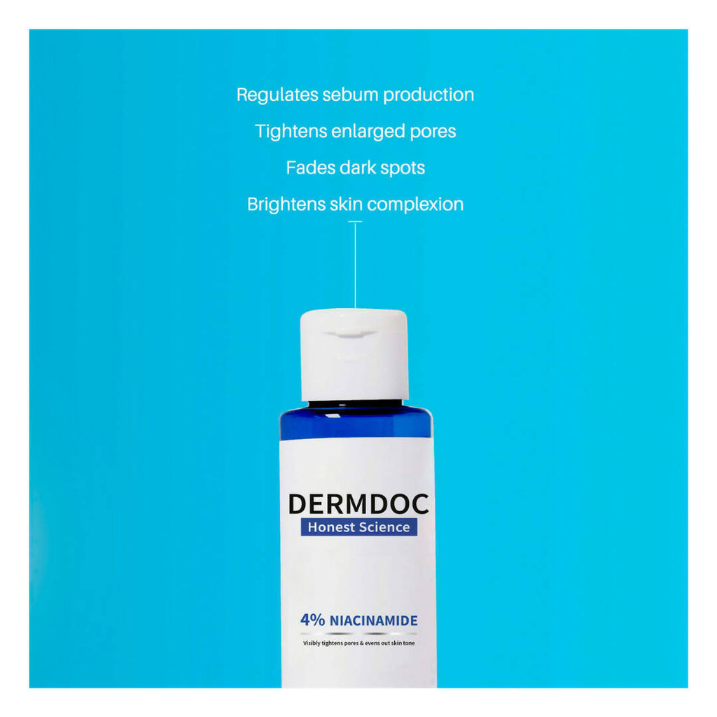 Dermdoc 4% Niacinamide Face Toner | Grocsy