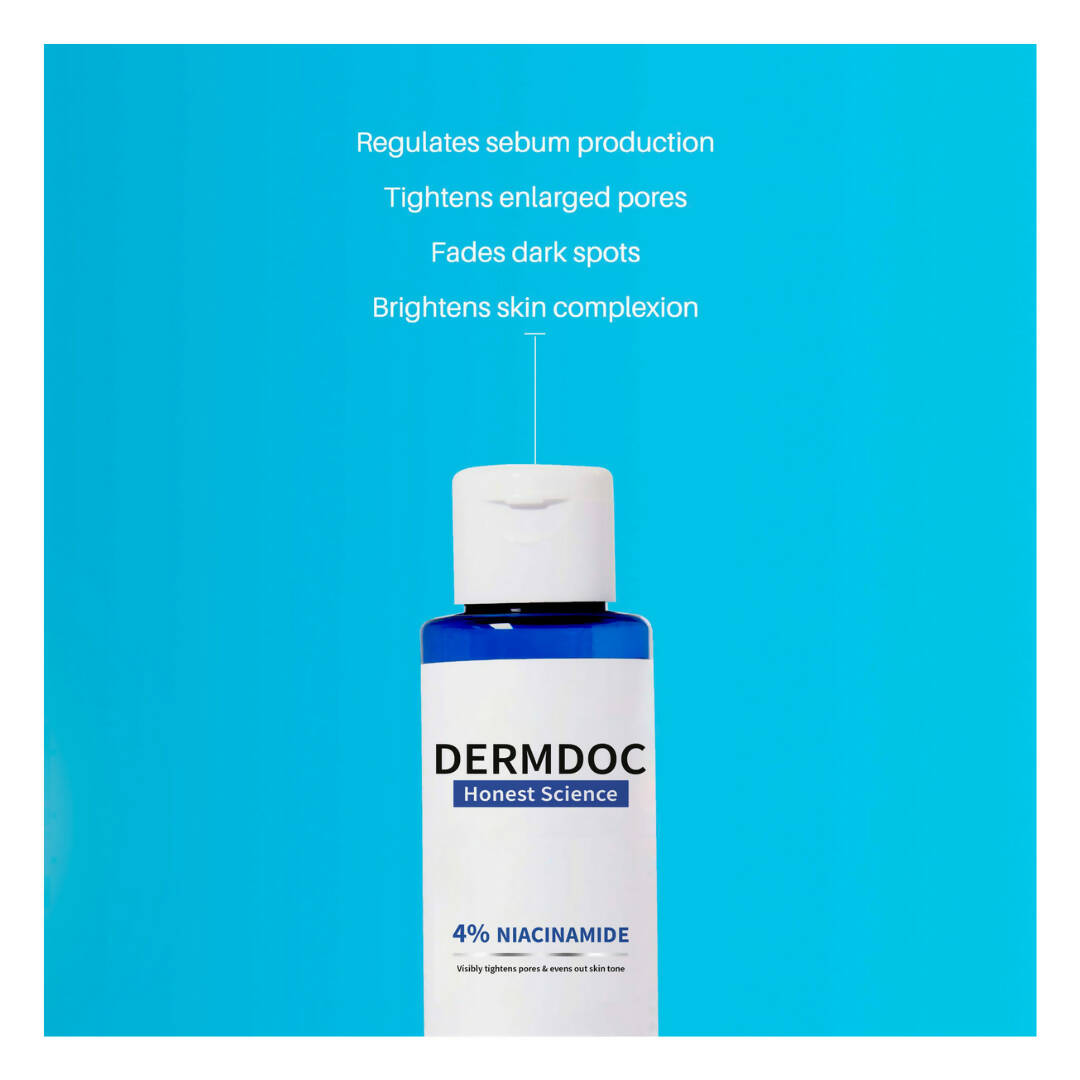 Dermdoc 4% Niacinamide Face Toner | Grocsy