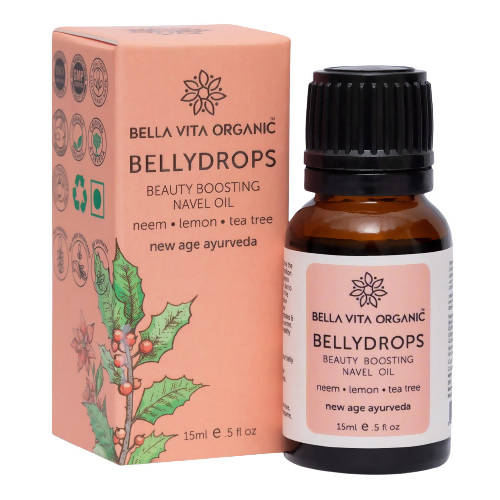 Bella Vita Organic Belly Drops Beauty Boosting Navel Oil | Grocsy