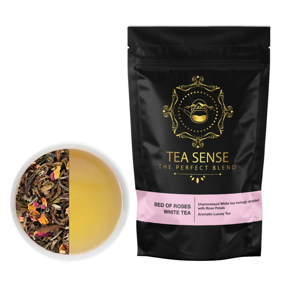 Tea Sense Bed Of Roses White Tea | Grocsy