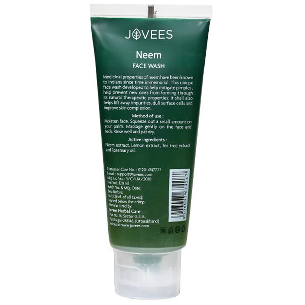 Jovees Natural Neem Face Wash | Grocsy