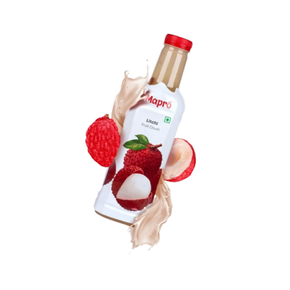 Mapro Litchi Crush with Litchi Shreds | Grocsy