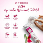 Sesa Ayurvedic Agati Plant Based Biotin Effervescent Tablets | Grocsy
