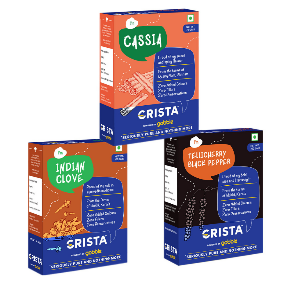 Crista Spices Daily Whole Spices (Masala) | Grocsy