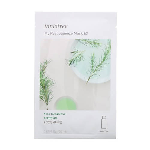 Innisfree My Real Squeeze Mask EX - Tea Tree | Grocsy