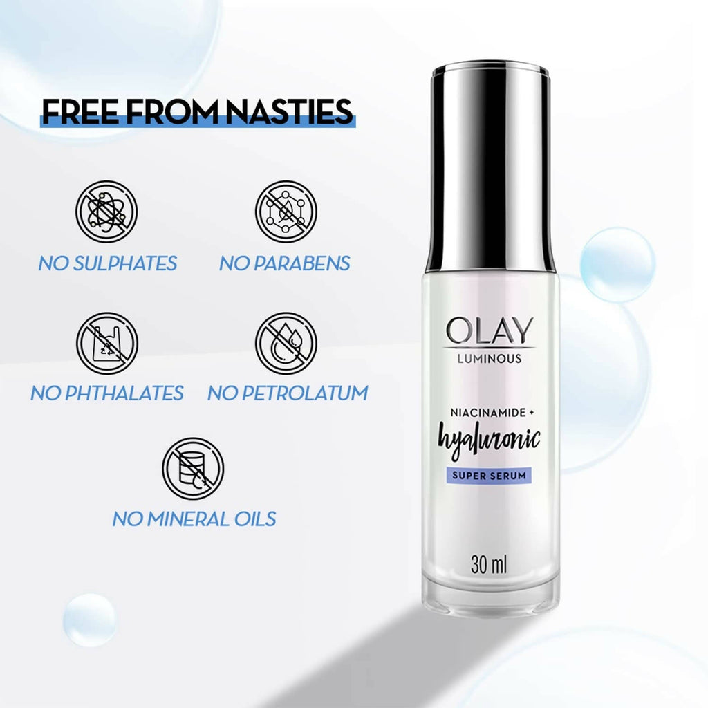 Olay Luminous Hyaluronic Acid Super Serum | Grocsy