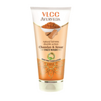VLCC Ayurveda Natural Chandan & Kesar Face Wash | Grocsy