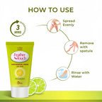 VI-JOHN Feather Touch Lime & Aloevera Hair Removal Cream for Women for Dry Skin, Suitable for Legs, Underarms, Bikini Line, Arms | Grocsy