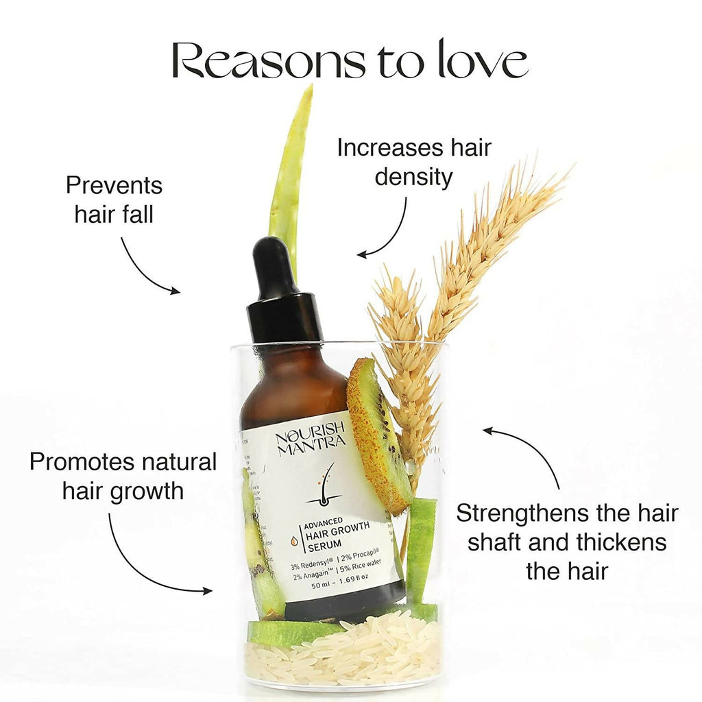 Nourish Mantra Advanced Hair Growth Serum | Grocsy