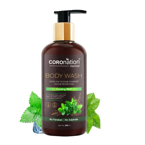 Coronation Herbal Cool Mint Body Wash | Grocsy