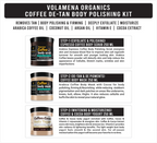 Volamena Organics Coffee De-Tan Body Polishing Kit | Grocsy
