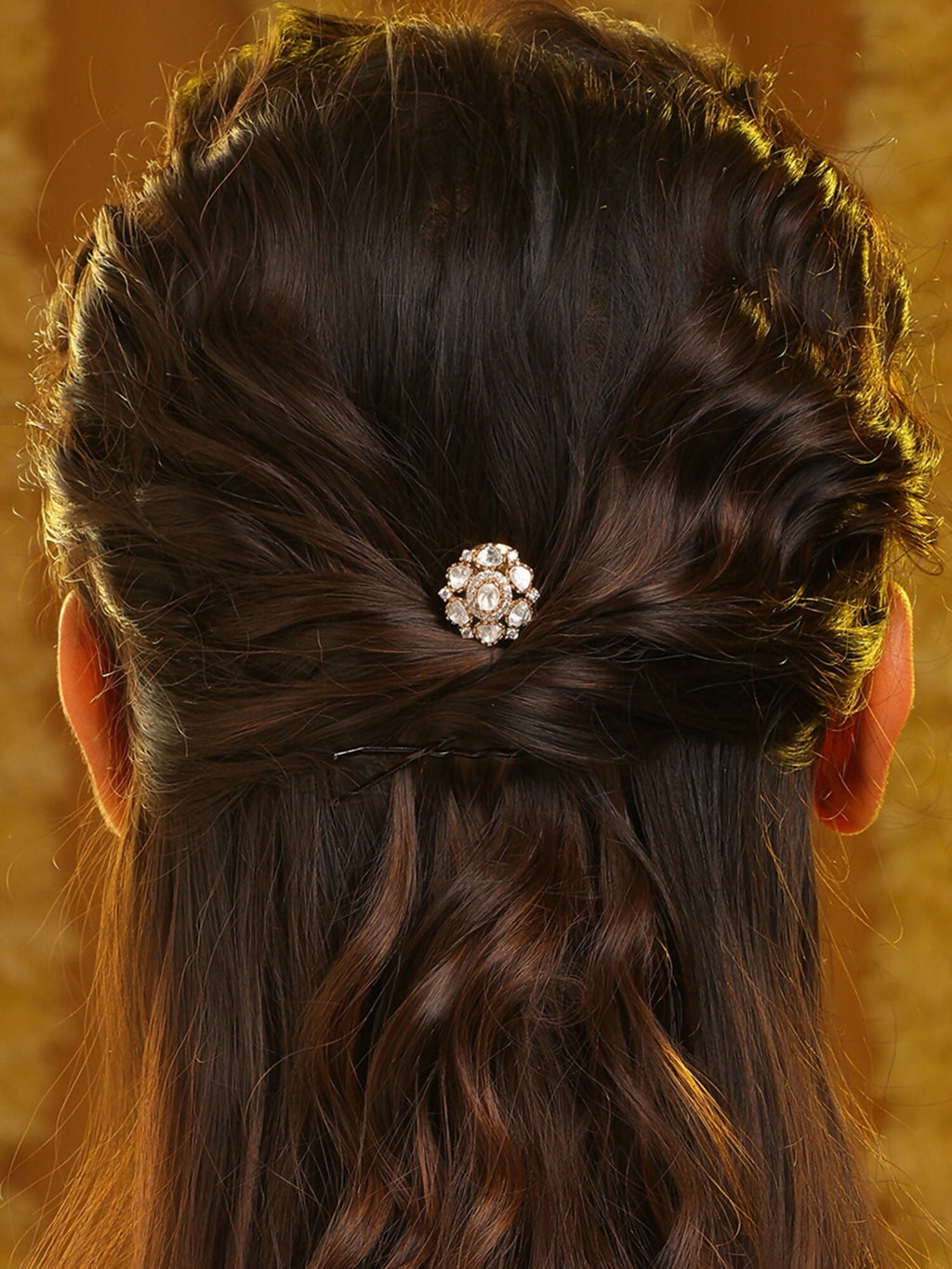Ruby Raang Crown Leaf Hair Pin | Grocsy