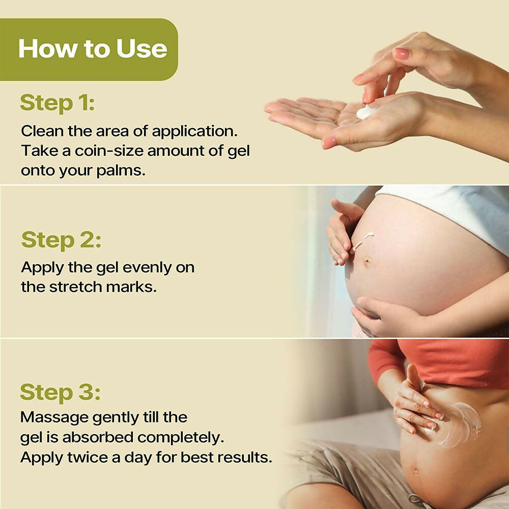 Herby Angel Stretch Mark Gel for Scar & Stretch Mark Care | Grocsy