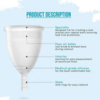 Sirona Reusable Menstrual Cup with Pouch | Grocsy