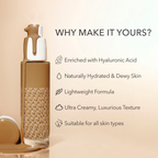 Kay Beauty By Katrina Kaif Hydrating Foundation - 180Y Deep | Grocsy