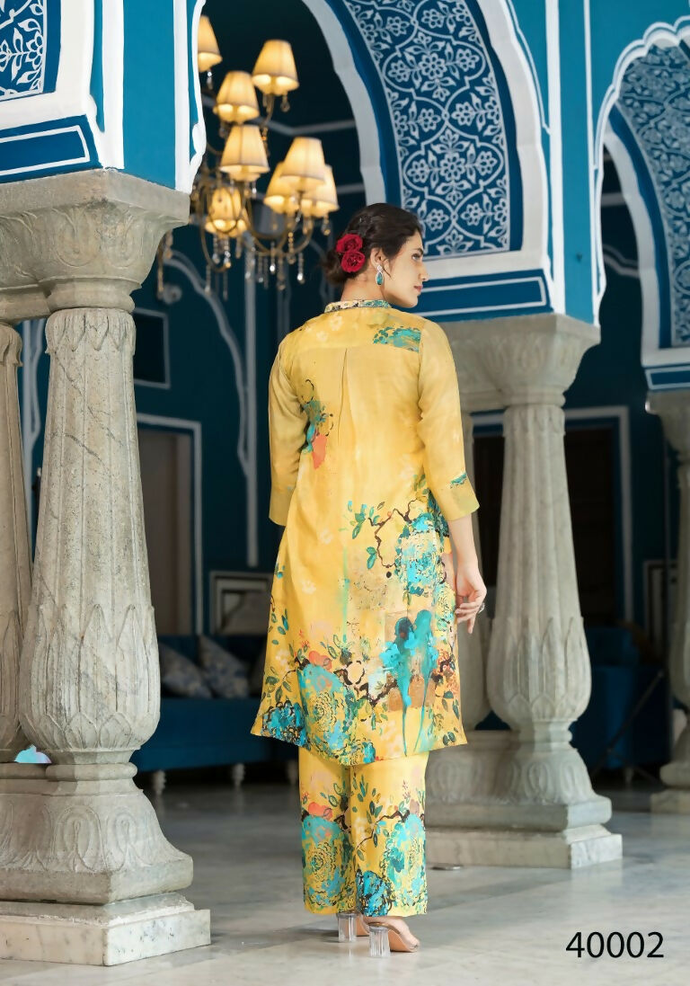 Designer Stylish Mehandi Pure Muslin Stitched Suit - Apoorva | Grocsy