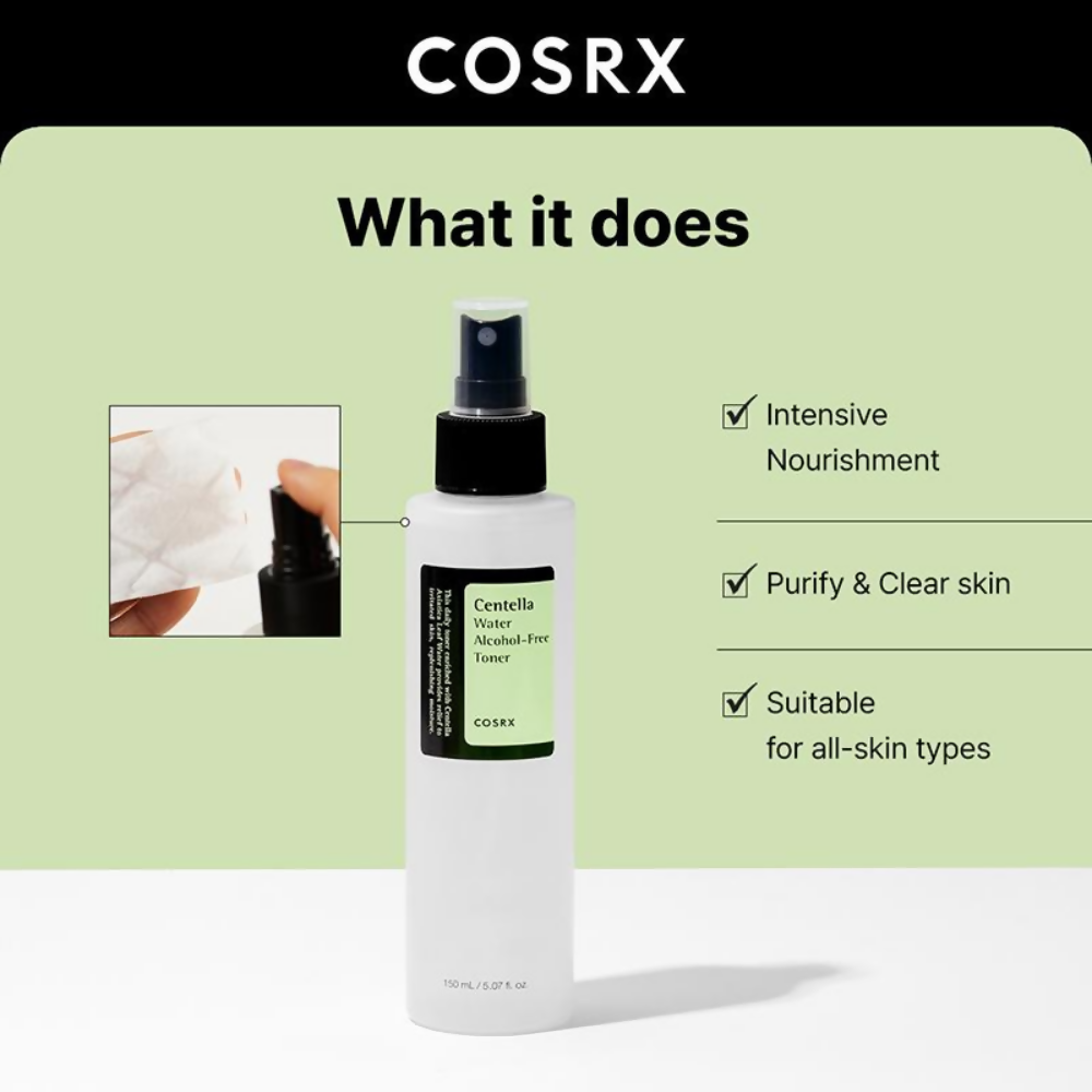 Cosrx Centella Water Alcohol-Free Toner | Grocsy