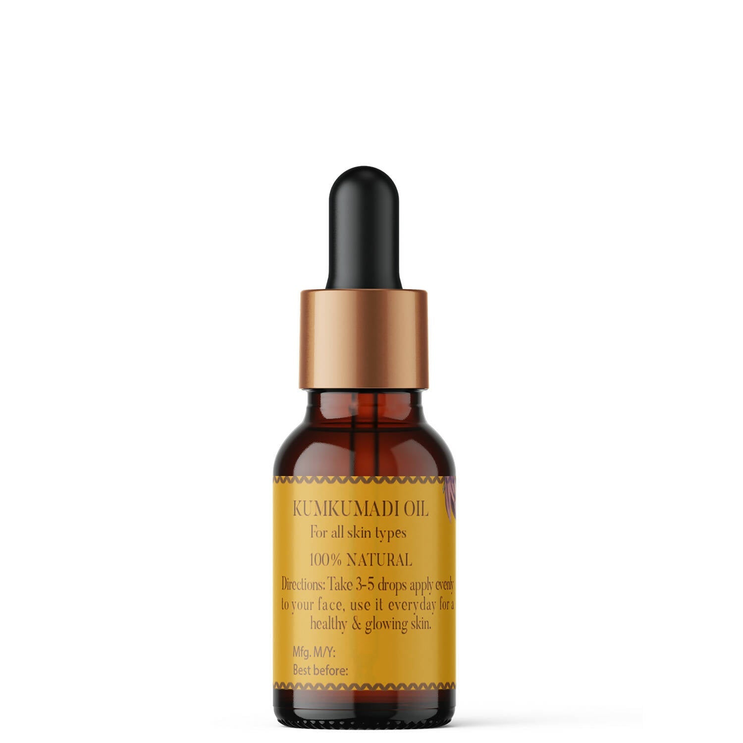 Ohria Ayurveda Kumkumadi Skin Brightening Elixir Oil | Grocsy