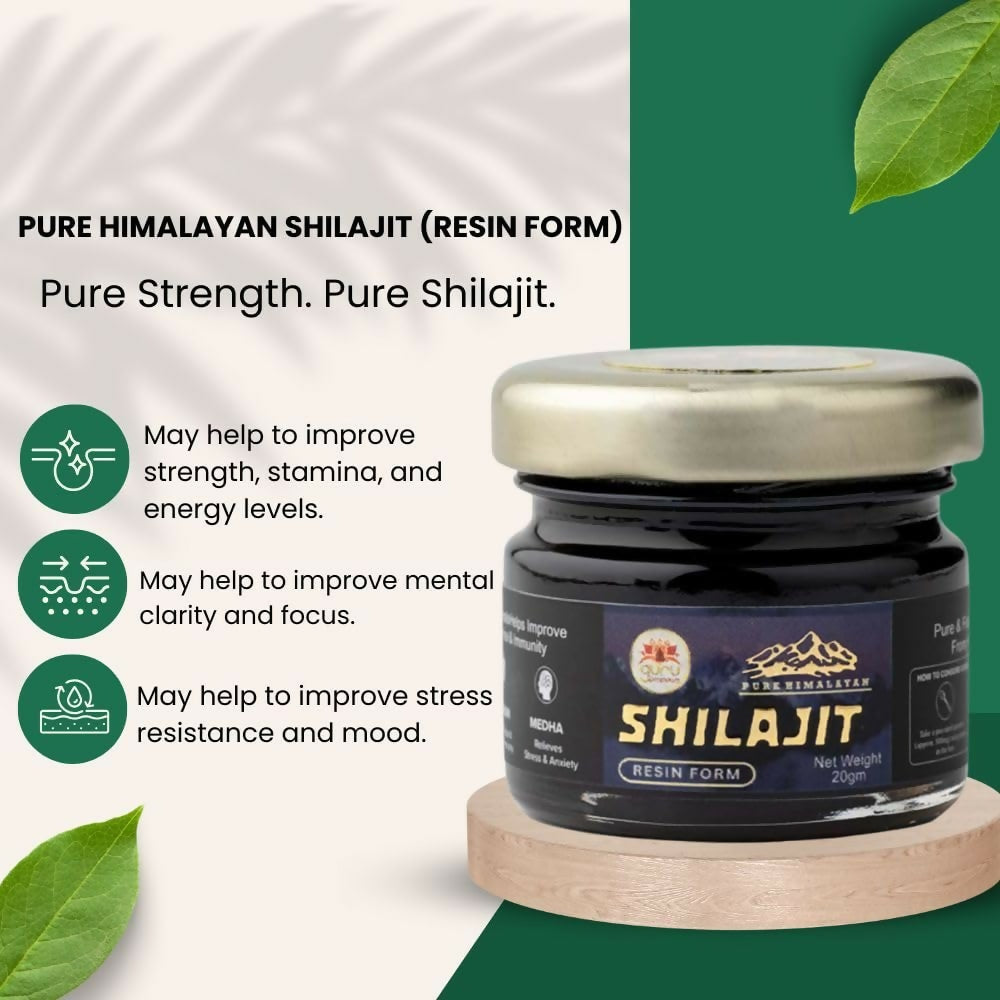 Guru Prasadam Pure Himalayan SJ Resin Form | Grocsy