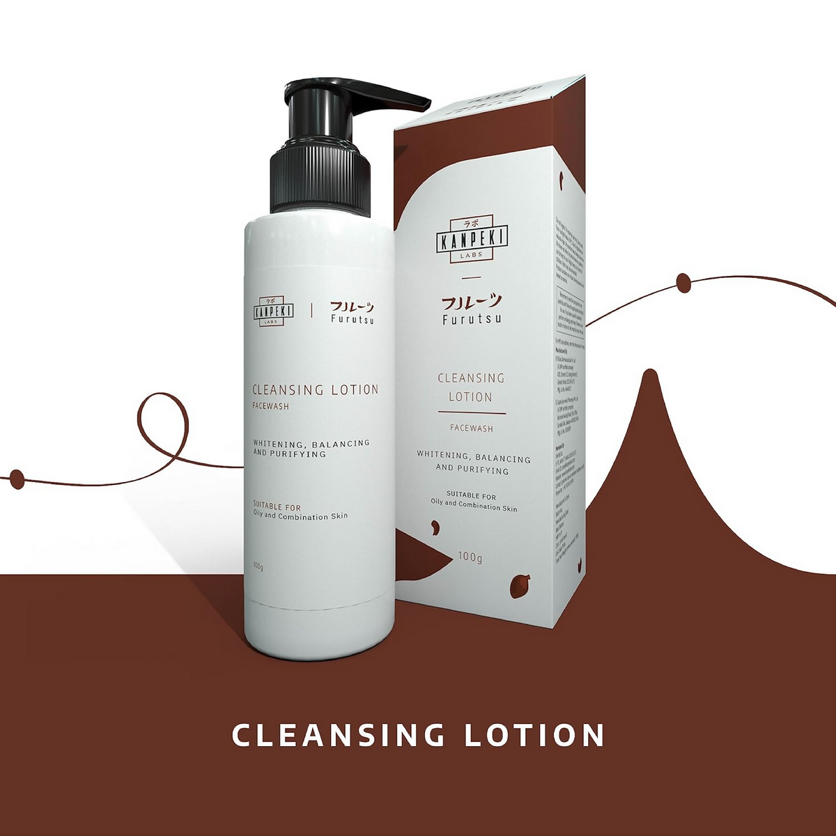 Kanpeki Labs Furutsu Cleansing Lotion Face Wash | Grocsy
